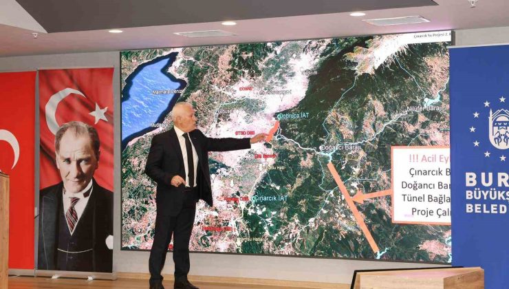 Başkan Bozbey: “Bursa’nın susuz kalmaması için çalışıyoruz”