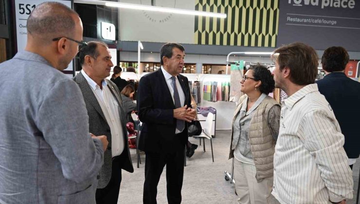 Bursa iş dünyası Paris’te Tekstil ve Moda Fuarları’nda