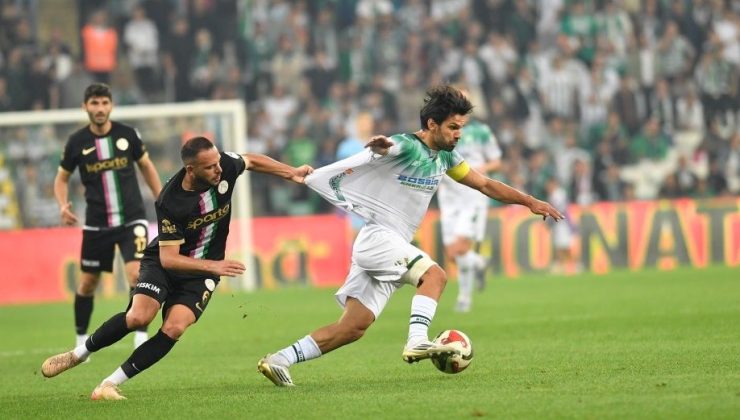 Bursaspor’un 20 maçlık yenilmezlik serisi sona erdi