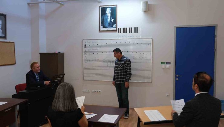 Büyükşehir orkestrasında sınav heyecanı