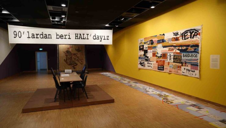 ’90’lardan Beri Halı’dayız’ sergisi Salt Beyoğlu’nda ziyarete açıldı