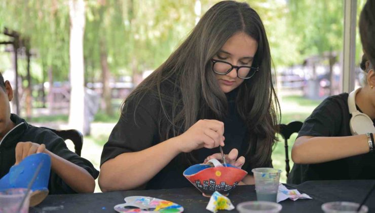 Esenyurtlu çocuklar Açık Hava Eğitim ve Sanat Şenliği’nde doyasıya eğlendi