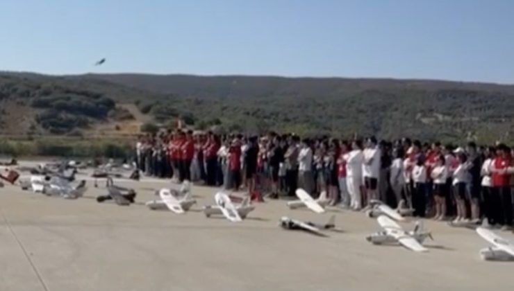 Gökçeada TEKNOFEST’te sıra ’Savaşan İHA Yıldızlar Yarışması’nda