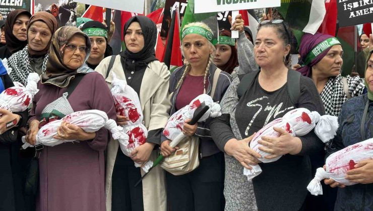 İsrail’in devam eden bebek katliamını protesto ettiler