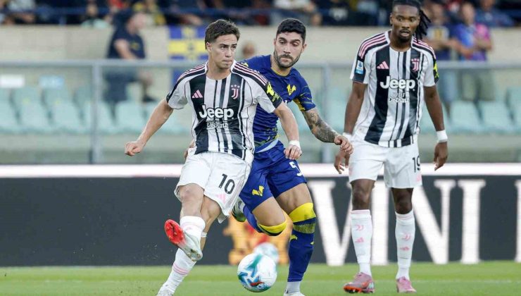 Juventus, Hellas Verona ile berabere kaldı