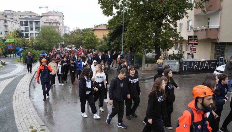 Kartal’da tsunami tatbikatı yapıldı