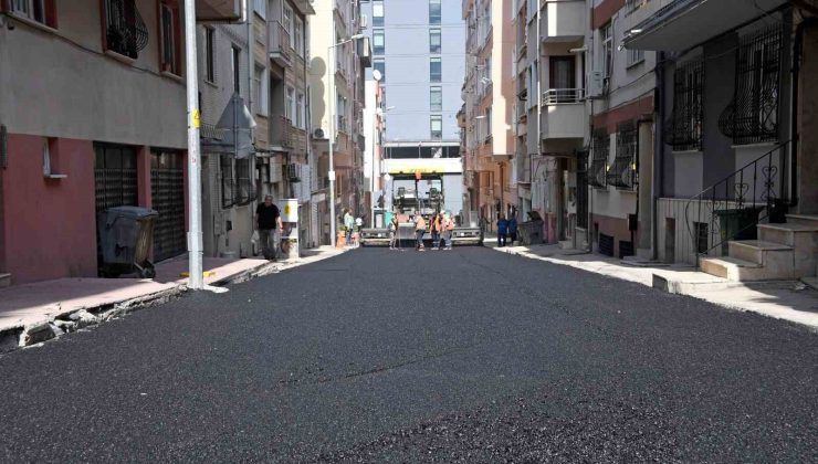 Osmangazi’de 160 ton asfalt döküldü