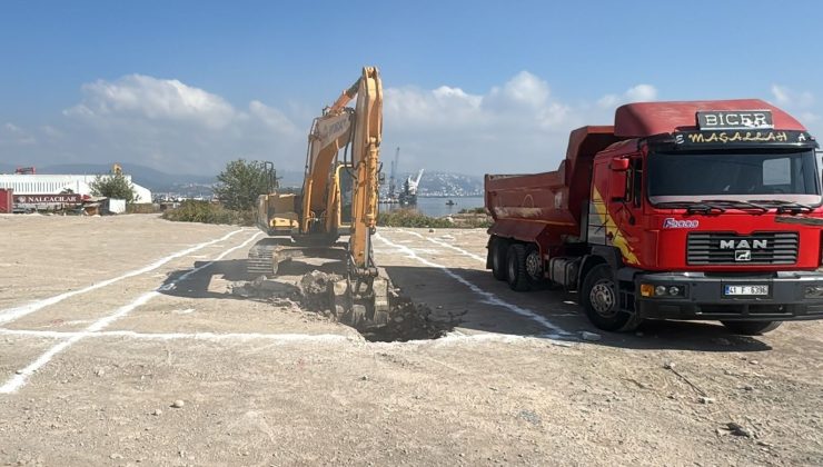 Sahile motorcu eğitim pisti geliyor, ilk kazma vuruldu