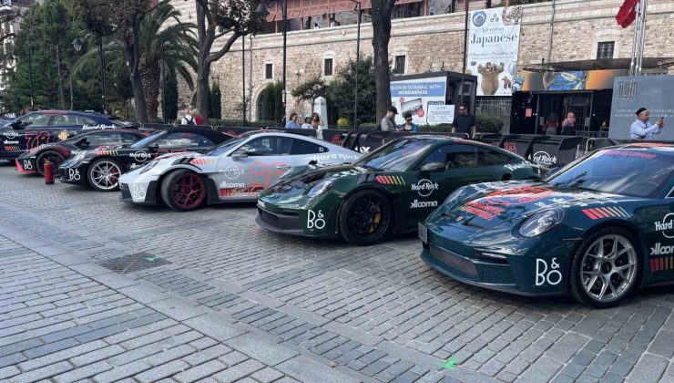 Sultanahmet Meydanı’nda ’Gumball 3000 Rallisi’ sergisi