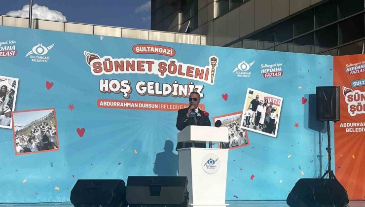 Sultangazi’de bin 500 çocuğa sünnet şöleni