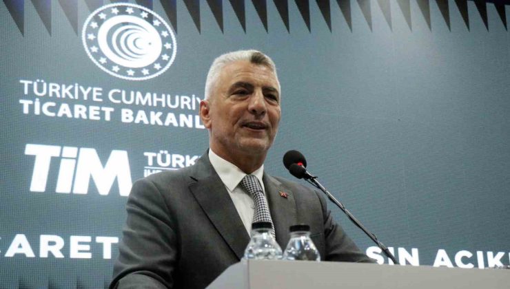Ticaret Bakanı Bolat: “Ağustos ayında mal ihracatımız 21 milyar 795 milyon dolar olarak gerçekleşti”