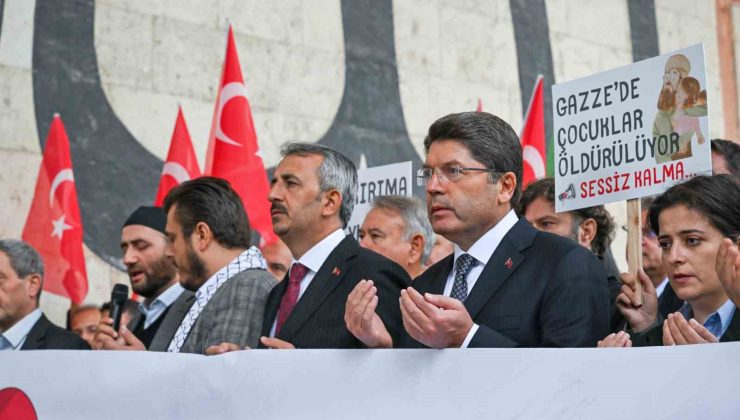 Adalet Bakanı Tunç: “65 binden fazla Filistinli şehit edildi”
