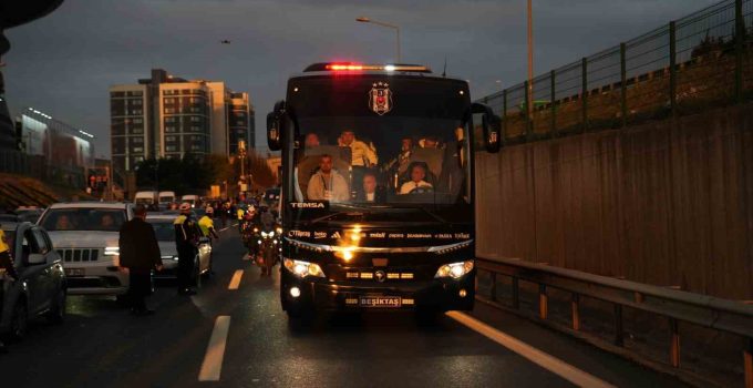 Beşiktaş, RAMS Park’a ulaştı