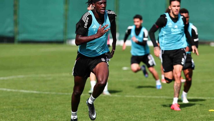 Beşiktaş’ta Gençlerbirliği maçı hazırlıkları devam etti