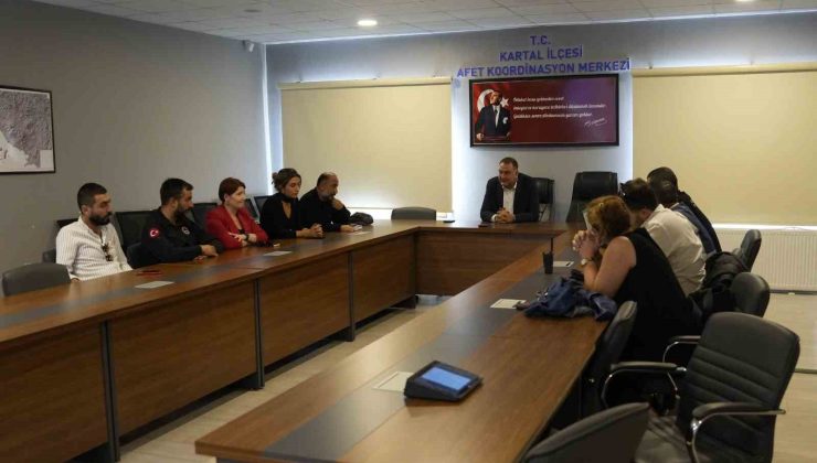 Deprem sonrası Kartal’da acil değerlendirme