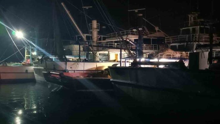 Enez’de trol gemilerine denetim