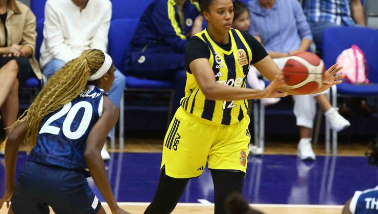 Kadınlar Basketbol Süper Ligi: Fenerbahçe: 71 – Emlak Konut: 53