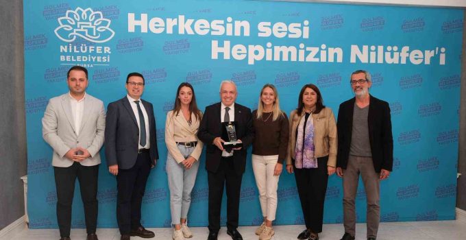 Nilüfer Belediyesi’ne “Altın dokunuş ödülü”