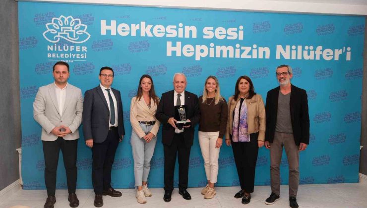 Nilüfer Belediyesi’ne “Altın dokunuş ödülü”