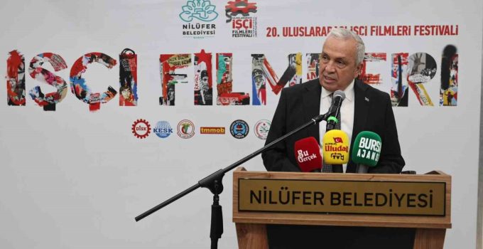 Nilüfer’de 20. Uluslararası işçi filmleri festivali başladı