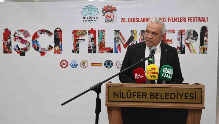 Nilüfer’de 20. Uluslararası işçi filmleri festivali başladı