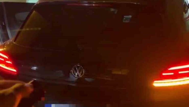 Abartılı egzozla tehlikeli sollama yapan sürücü cezadan kaçamadı