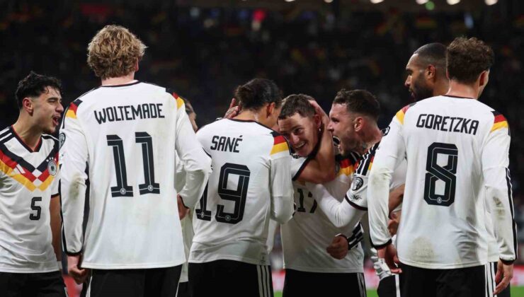 Almanya, Dünya Kupası biletini 6 golle aldı