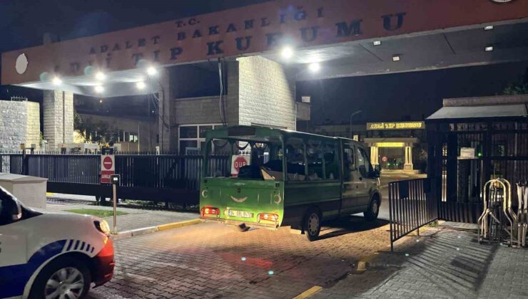 Baba Servet Böcek’in cenazesi Adli Tıp Kurumu’na getirildi