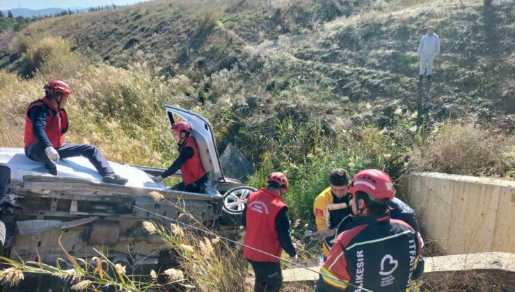 Balıkesir’de trafik kazası: 1 yaralı