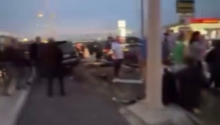 Bandırma’da 6 araçlı zincirleme kaza: 1 yaralı