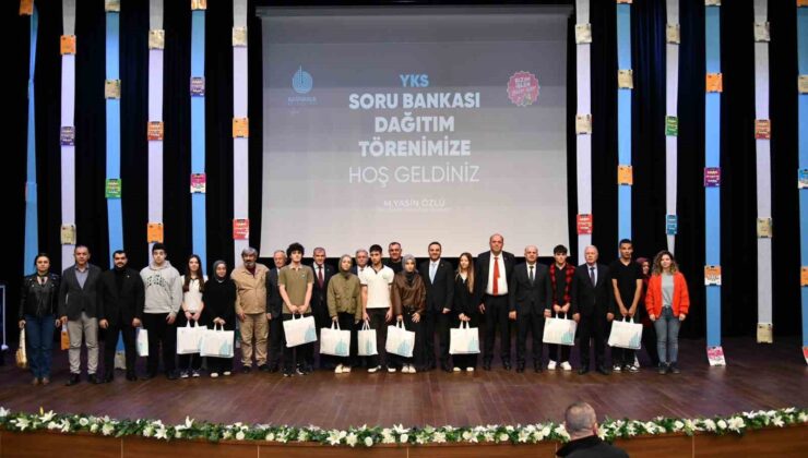 Başiskele’de 1219 öğrenciye YKS soru bankası desteği