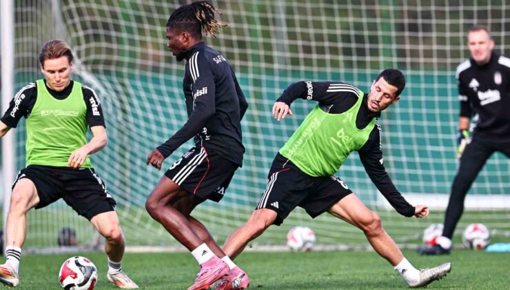 Beşiktaş, Fatih Karagümrük maçı hazırlıklarını sürdürdü