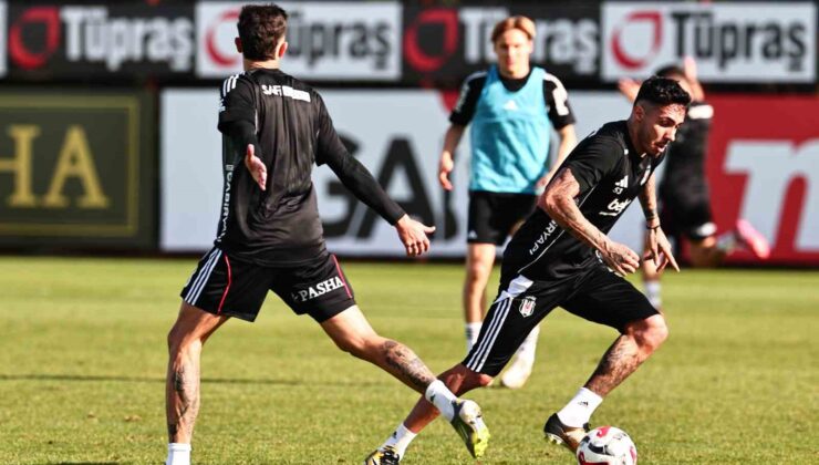 Beşiktaş kondisyon ve taktik çalıştı