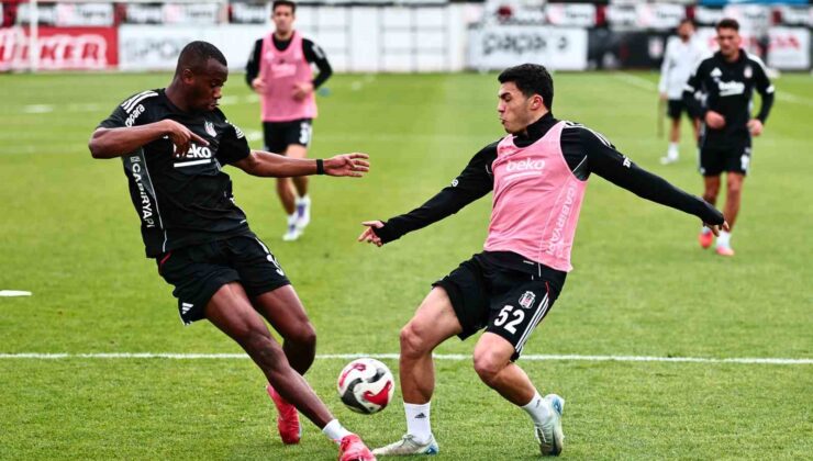 Beşiktaş, Samsunspor maçı hazırlıklarına devam etti