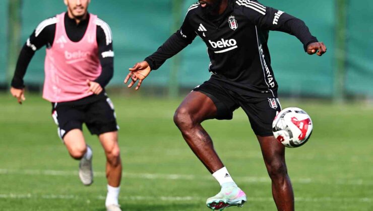 Beşiktaş’ta Fatih Karagümrük maçı hazırlıkları devam etti