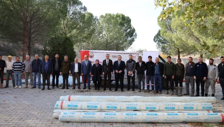 Bilecik’te 52 çiftçinin serası yenilendi