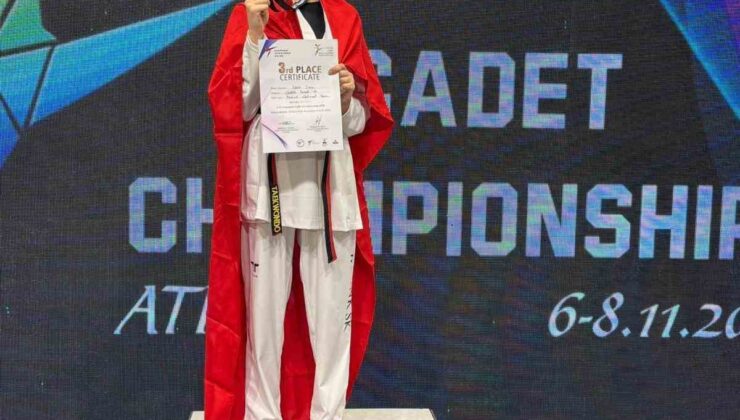 Bilecikli tekvandocudan Avrupa Şampiyonası’nda büyük başarı