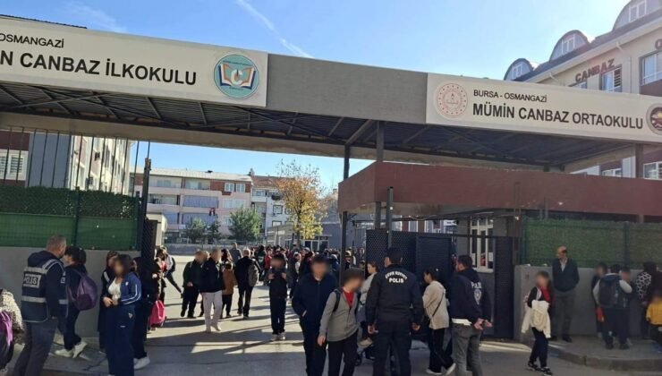 Bursa’da okul çevrelerinde çocuk ve gençlerin korunmasına yönelik denetim yapıldı