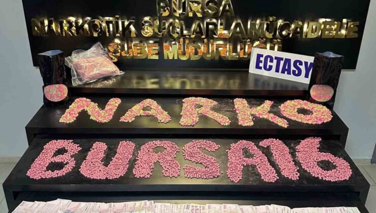 Bursa’da uyuşturucu tacirine operasyon
