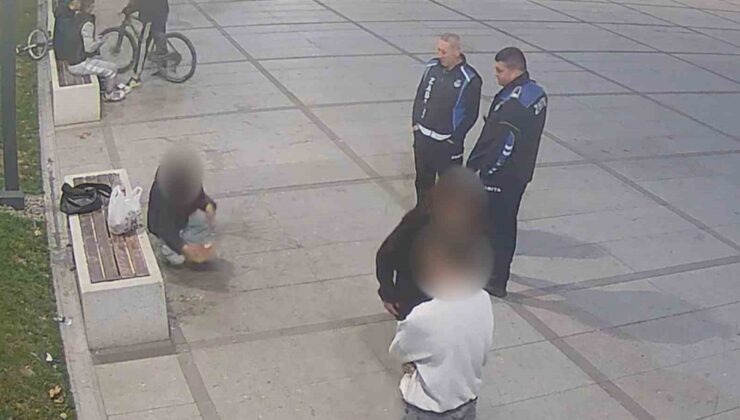 Çevreyi kirletenler, süpürmeden kalkamadı