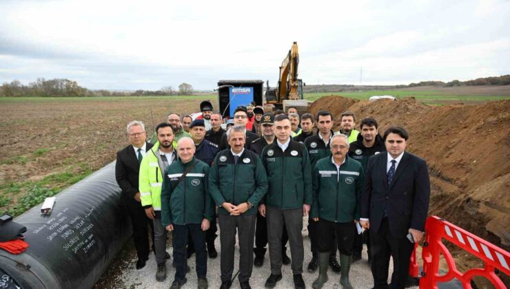 Edirne’ye 8 milyon metreküplük can damarı: Kentin su sorununa devlet müdahalesi