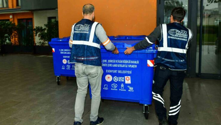 Esenyurt’ta sitelerde geri dönüşüm seferberliği başladı