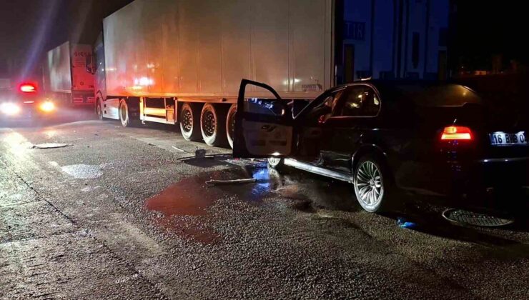 Feci kazadan acı haber geldi : Sürücü hayatını kaybetti, alkollü olduğu tespit edildi