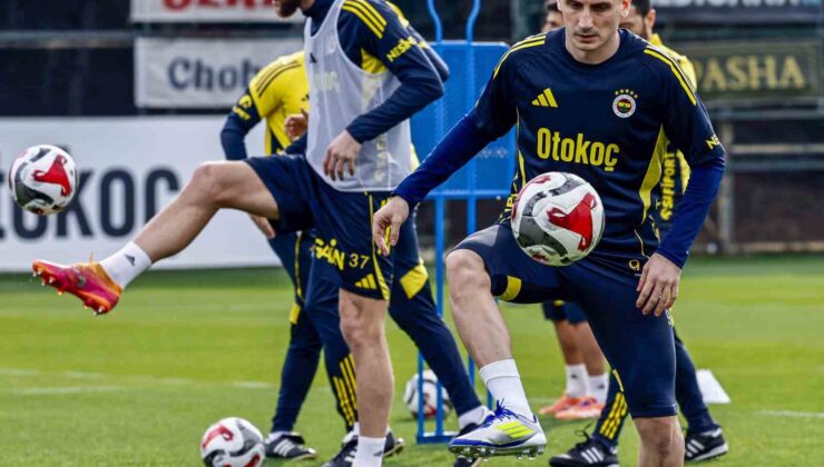 Fenerbahçe, Çaykur Rizespor maçı hazırlıklarını sürdürdü