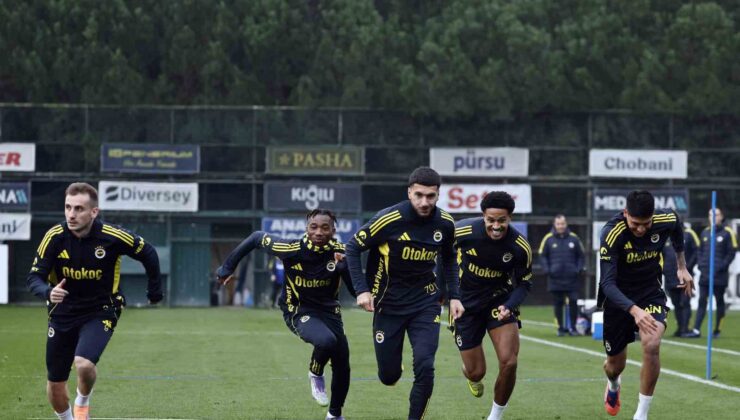 Fenerbahçe, Galatasaray maçı hazırlıklarını tamamladı