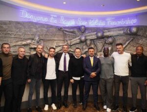Fenerbahçe’nin eski yıldızları derbi öncesi bir araya geldi
