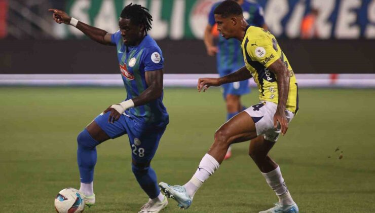 Fenerbahçe’nin Süper Lig’deki rakibi Çaykur Rizespor