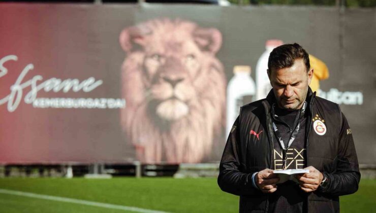 Galatasaray, Gençlerbirliği maçı hazırlıklarına devam etti