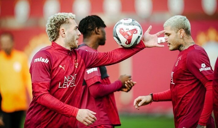 Galatasaray, Gençlerbirliği maçının hazırlıklarını sürdürdü