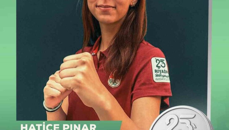 Hatice Pınar Yiğitalp’ten gümüş madalya